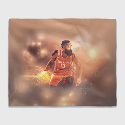 Плед NBA Rockets 13 / 3D-Велсофт – фото 1