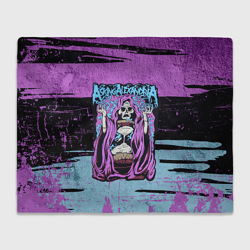 Плед Asking Alexandria: Purple Death / 3D-Велсофт – фото 1