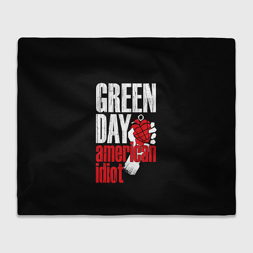 Плед Green Day: American Idiot / 3D-Велсофт – фото 1