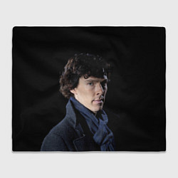 Плед флисовый Sherlock, цвет: 3D-велсофт