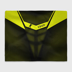 Плед CS:GO Yellow Carbon