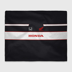 Плед флисовый Honda Sport, цвет: 3D-велсофт