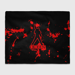 Плед флисовый Queen: Blood Style, цвет: 3D-велсофт