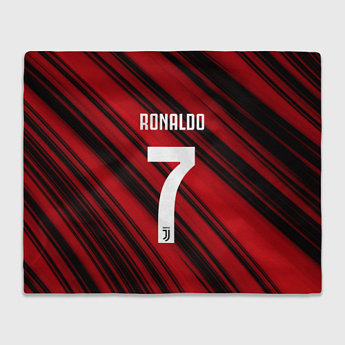 Плед Ronaldo 7: Red Sport / 3D-Велсофт – фото 1