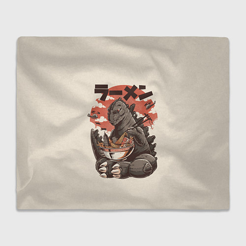 Плед Godzilla Eat / 3D-Велсофт – фото 1