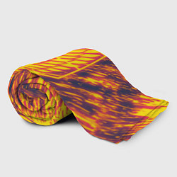 Плед флисовый Атака на титанов: огненный спад, цвет: 3D-велсофт — фото 2