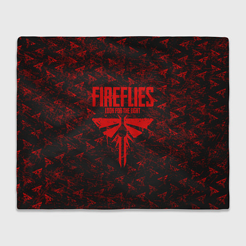 Плед Fireflies: Red Logo / 3D-Велсофт – фото 1