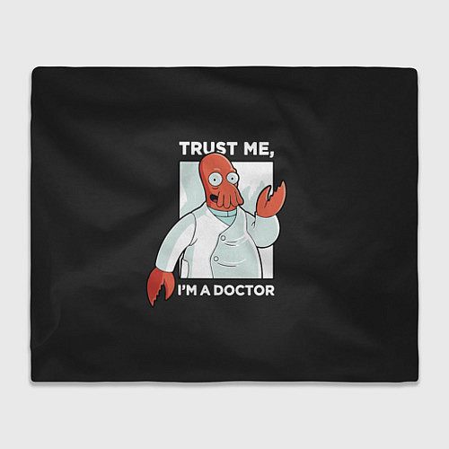 Плед Zoidberg: Trust Me / 3D-Велсофт – фото 1