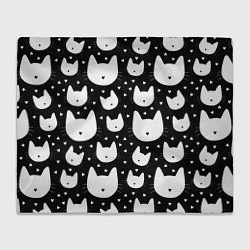 Плед Love Cats Pattern