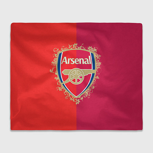 Плед FC Arsenal - emblem / 3D-Велсофт – фото 1