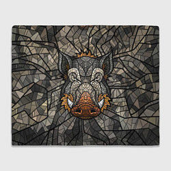 Плед Mosaic Pig