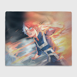 Плед Моя геройская академия