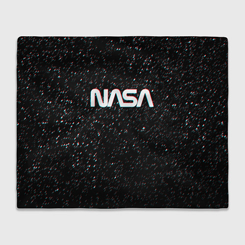 Плед NASA: Space Glitch / 3D-Велсофт – фото 1