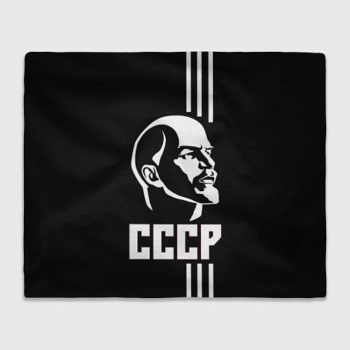 Плед СССР Ленин / 3D-Велсофт – фото 1