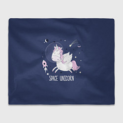 Плед Space unicorn