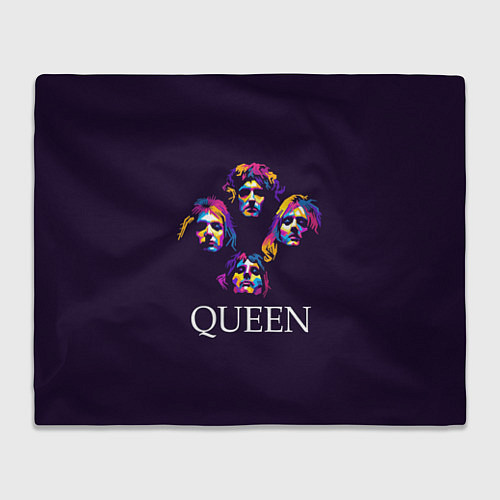 Плед Queen: Fan Art / 3D-Велсофт – фото 1