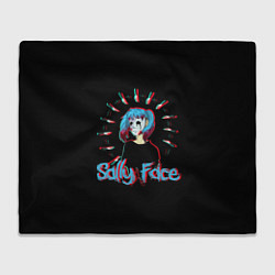 Плед флисовый Sally Face, цвет: 3D-велсофт