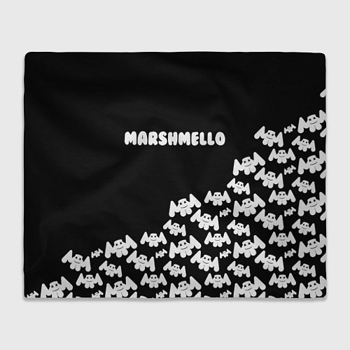Плед Marshmello: Dark Side / 3D-Велсофт – фото 1