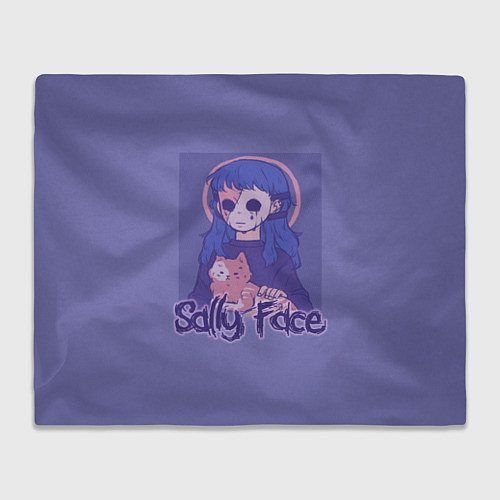 Плед Sally Face: Violet Halo / 3D-Велсофт – фото 1