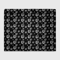 Плед Twitch: Black Pattern