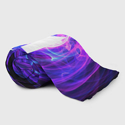 Плед флисовый BTS: Violet Neon, цвет: 3D-велсофт — фото 2