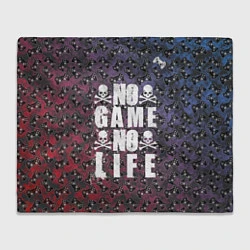 Плед флисовый No Game No Life, цвет: 3D-велсофт