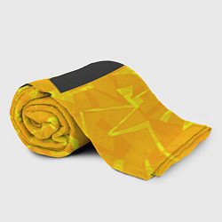 Плед флисовый BTS: Yellow Style, цвет: 3D-велсофт — фото 2
