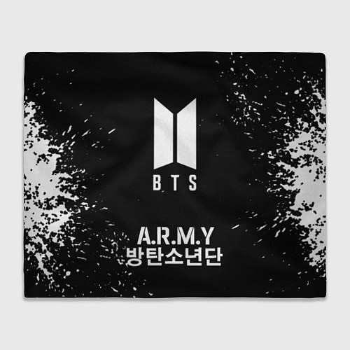 Плед BTS ARMY / 3D-Велсофт – фото 1