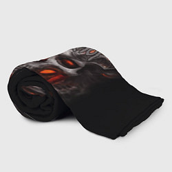 Плед флисовый Slipknot: Hell Skull, цвет: 3D-велсофт — фото 2