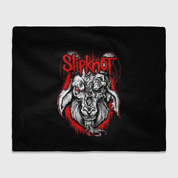 Плед флисовый Slipknot: Devil Goat, цвет: 3D-велсофт