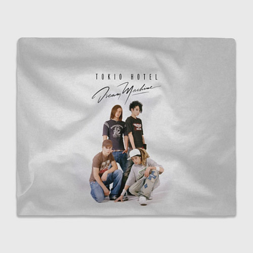 Плед Tokio Hotel rock band / 3D-Велсофт – фото 1