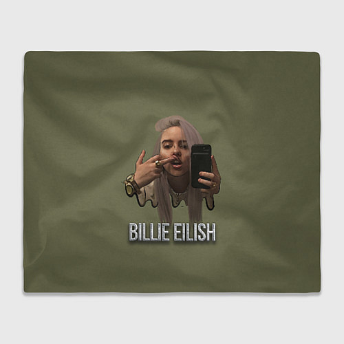 Плед BILLIE EILISH / 3D-Велсофт – фото 1