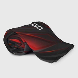 Плед флисовый CS GO logo, цвет: 3D-велсофт — фото 2
