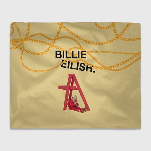 Плед BILLIE EILISH / 3D-Велсофт – фото 1