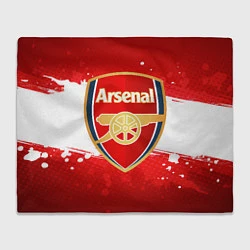 Плед флисовый Arsenal, цвет: 3D-велсофт