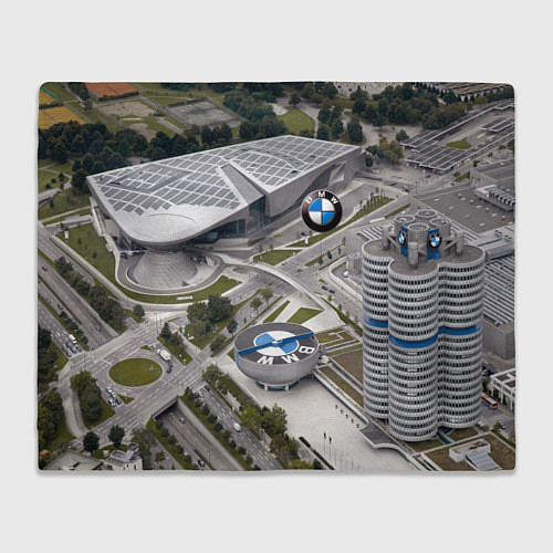 Плед BMW city / 3D-Велсофт – фото 1