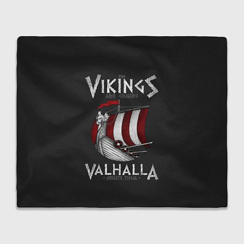 Плед Vikings Valhalla / 3D-Велсофт – фото 1