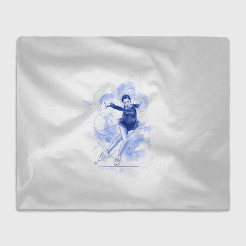 Плед Фигурное катание / 3D-Велсофт – фото 1