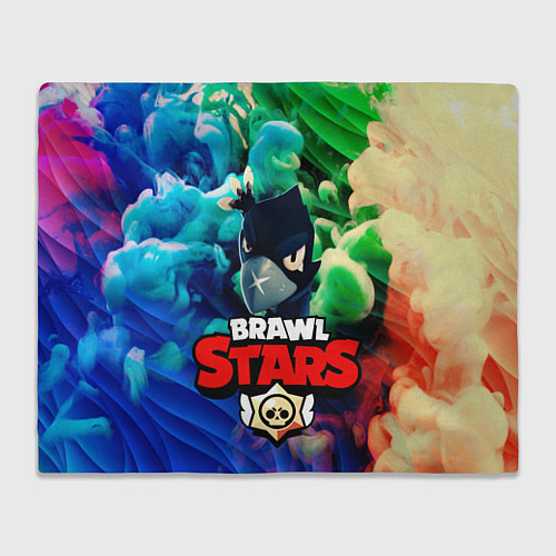 Плед Brawl Stars - Crow / 3D-Велсофт – фото 1