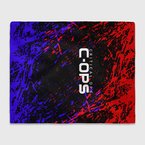 Плед Critical Ops / 3D-Велсофт – фото 1