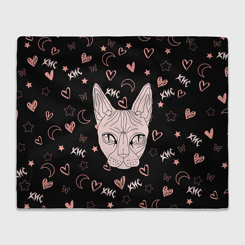 Плед КИС-КИС / 3D-Велсофт – фото 1