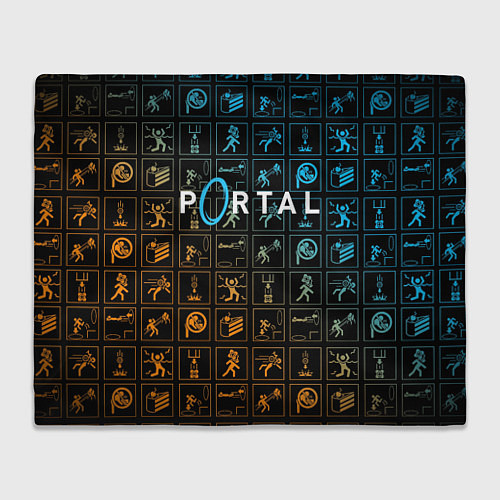 Плед PORTAL / 3D-Велсофт – фото 1