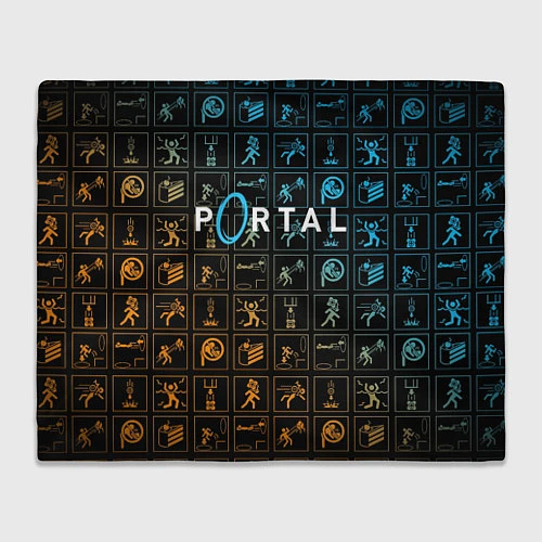 Плед PORTAL / 3D-Велсофт – фото 1