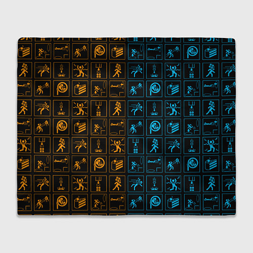 Плед PORTAL / 3D-Велсофт – фото 1