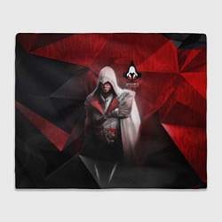 Плед флисовый Assasin's creed, цвет: 3D-велсофт