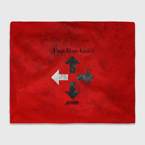 Плед Three Days Grace / 3D-Велсофт – фото 1