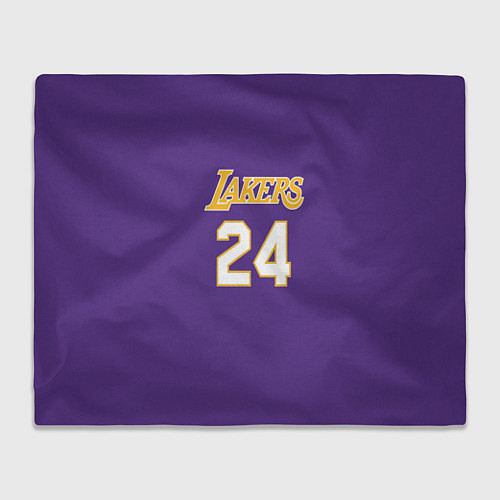 Плед Los Angeles Lakers Kobe Brya / 3D-Велсофт – фото 1