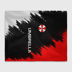 Плед флисовый UMBRELLA CORP, цвет: 3D-велсофт