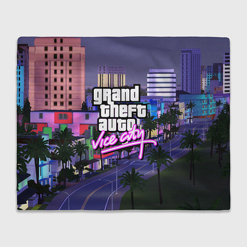 Плед Grand Theft Auto Vice City / 3D-Велсофт – фото 1