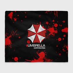 Плед флисовый UMBRELLA CORP, цвет: 3D-велсофт